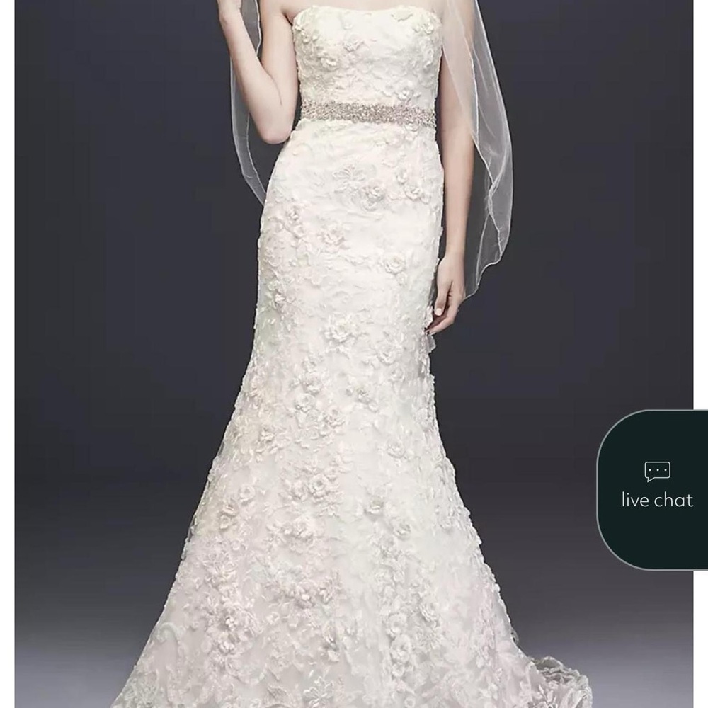 Oleg Cassini Ivory Wedding Gown